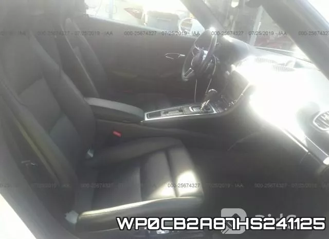 WP0CB2A87HS241125 фото 5