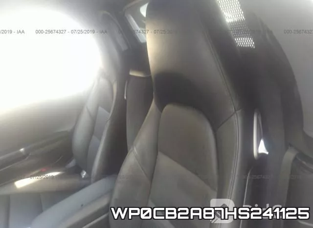 WP0CB2A87HS241125 фото 8