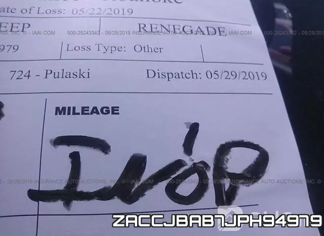ZACCJBAB7JPH94979 фото 8