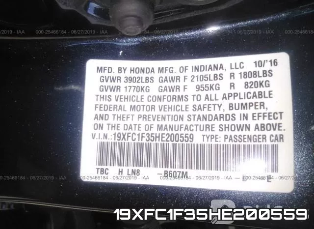 19XFC1F35HE200559 фото 10