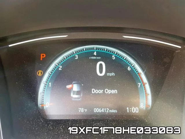19XFC1F78HE033083 фото 9