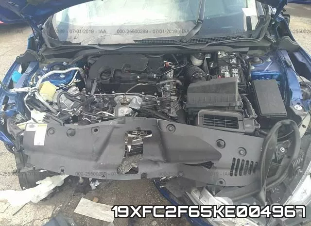 19XFC2F65KE004967 фото 2