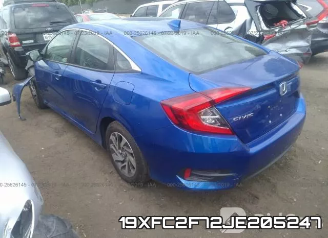 19XFC2F72JE205247 фото 4