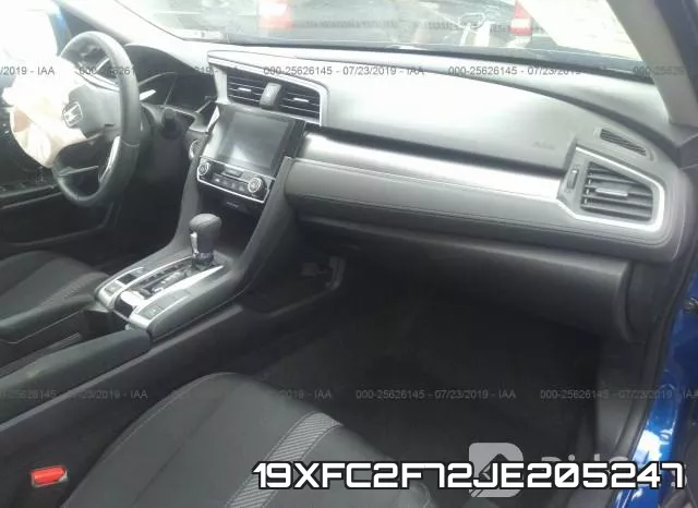 19XFC2F72JE205247 фото 6