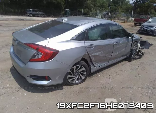 19XFC2F76HE073409 фото 5