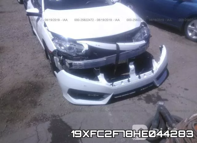 19XFC2F78HE044283 фото 7