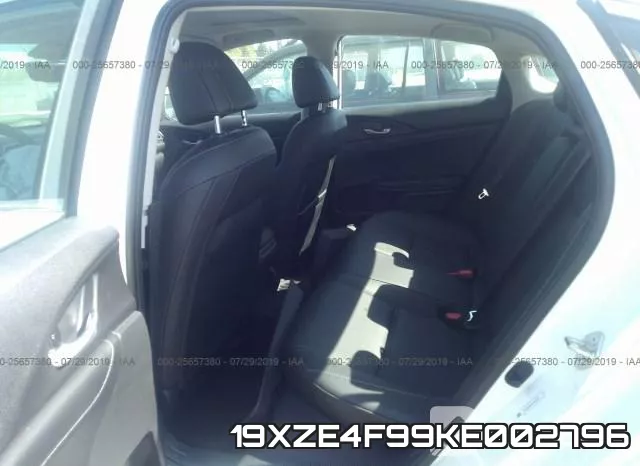19XZE4F99KE002796 фото 9