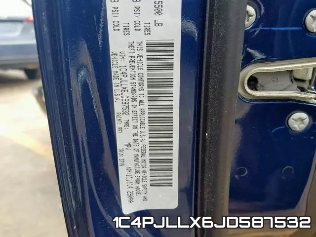 1C4PJLLX6JD587532 фото 2