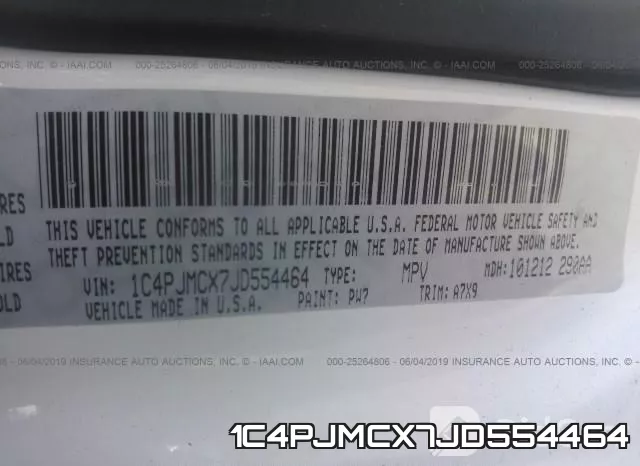 1C4PJMCX7JD554464 фото 10