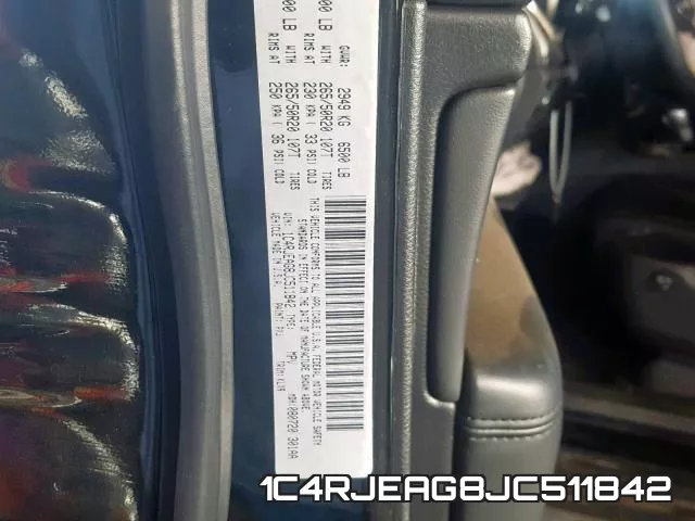 1C4RJEAG8JC511842 фото 2