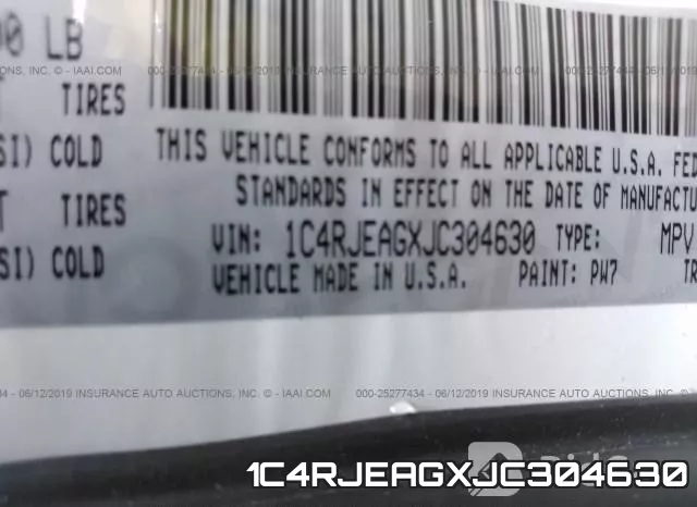 1C4RJEAGXJC304630 фото 10