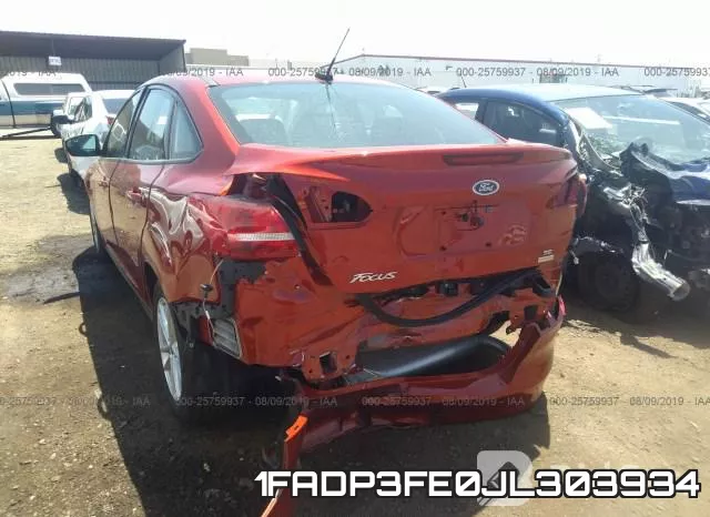 1FADP3FE0JL303934 фото 7