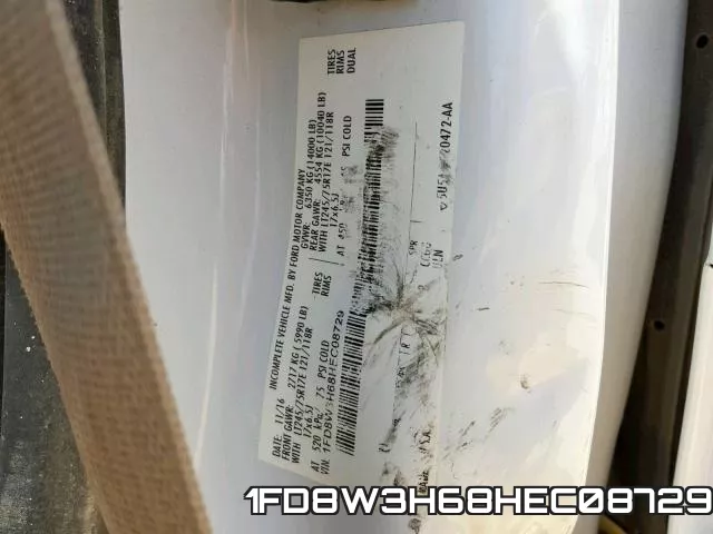 1FD8W3H68HEC08729 фото 2