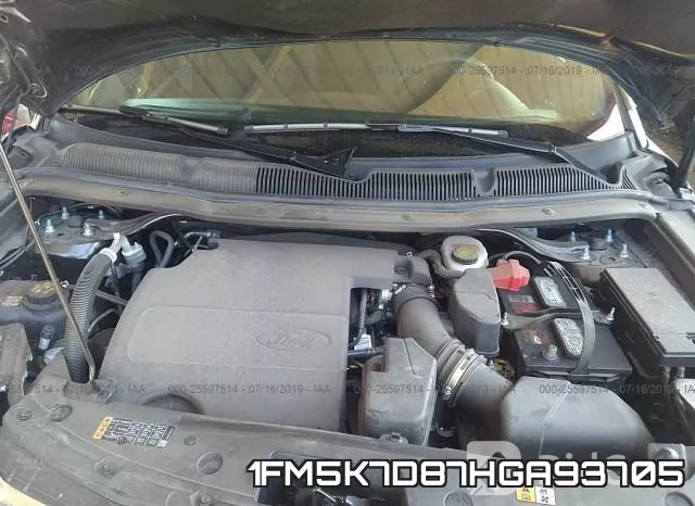 1FM5K7D87HGA93705 фото 2