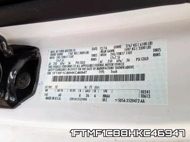 1FTMF1C88HKC46947 фото 2