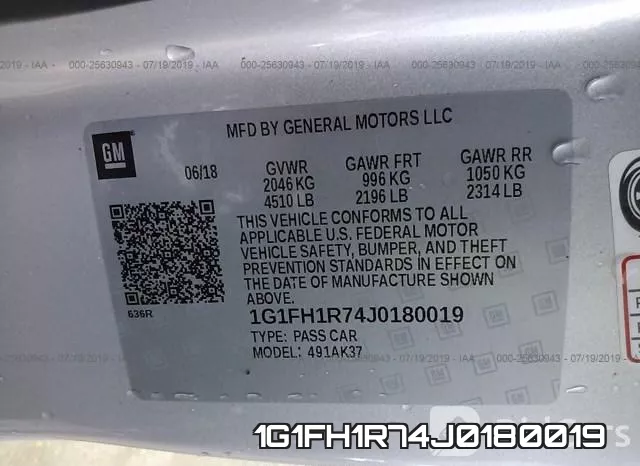 1G1FH1R74J0180019 фото 10