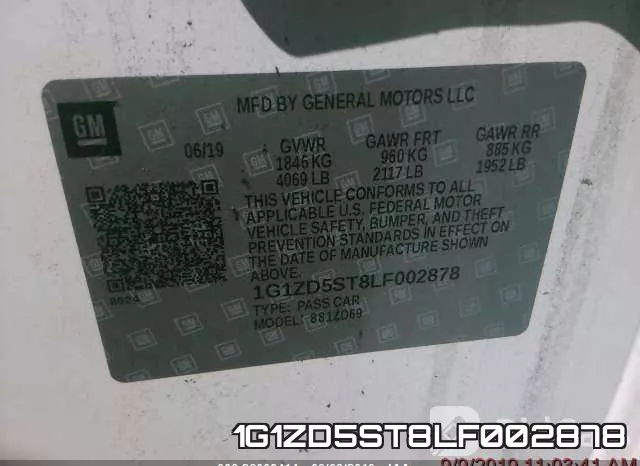 1G1ZD5ST8LF002878 фото 10