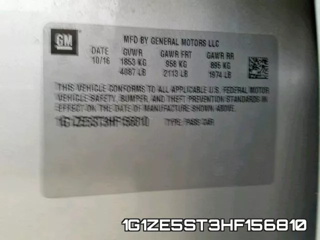 1G1ZE5ST3HF156810 фото 2