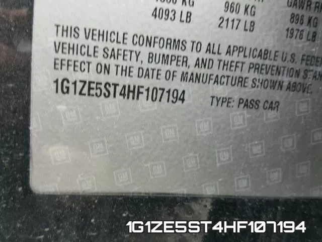 1G1ZE5ST4HF107194 фото 2