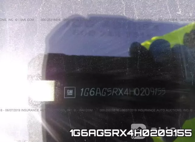 1G6AG5RX4H0209155 фото 10