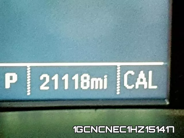 1GCNCNEC1HZ151417 фото 9