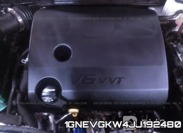 1GNEVGKW4JJ192480 фото 2