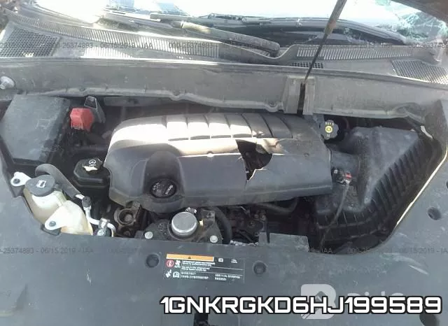 1GNKRGKD6HJ199589 фото 2