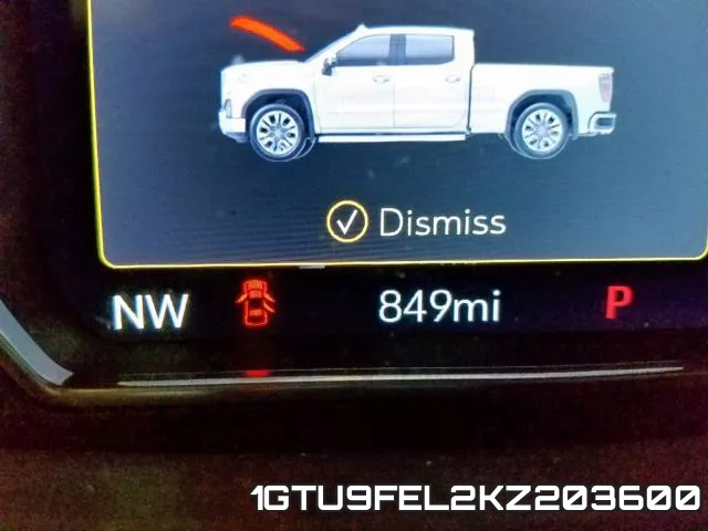 1GTU9FEL2KZ203600 фото 9