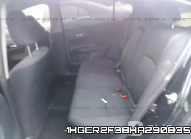 1HGCR2F38HA290835 фото 9