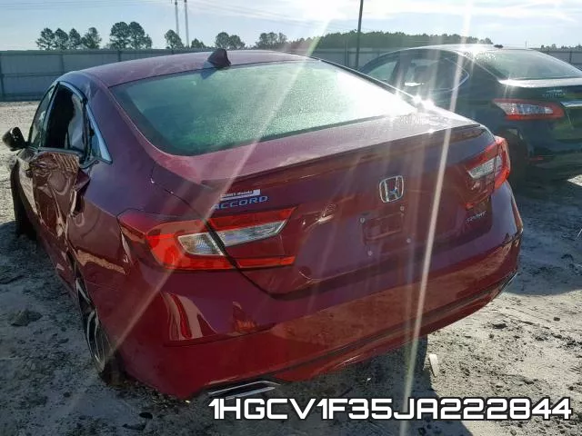 1HGCV1F35JA222844 фото 4