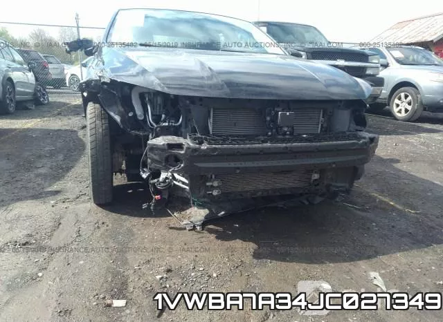 1VWBA7A34JC027349 фото 7