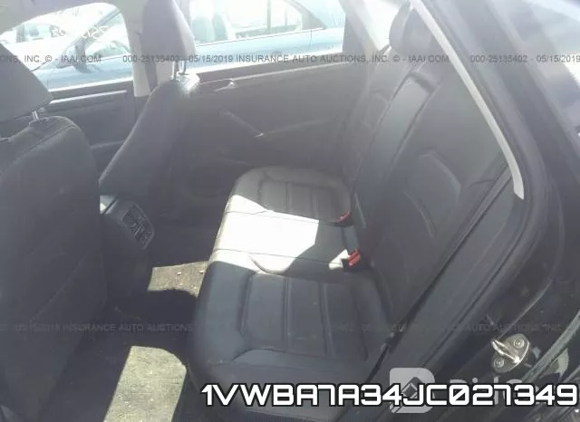 1VWBA7A34JC027349 фото 9