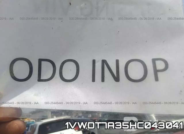 1VWDT7A35HC043041 фото 8