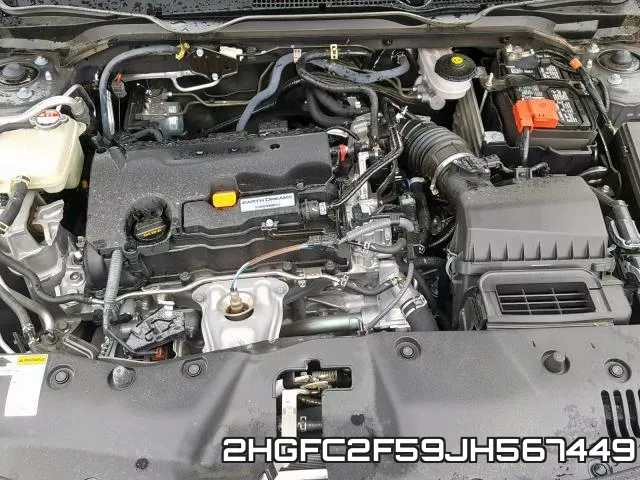 2HGFC2F59JH567449 фото 8