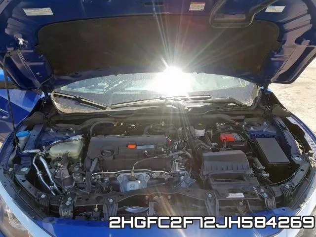 2HGFC2F72JH584269 фото 8