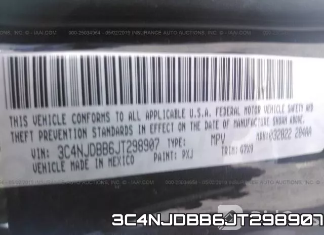 3C4NJDBB6JT298907 фото 10