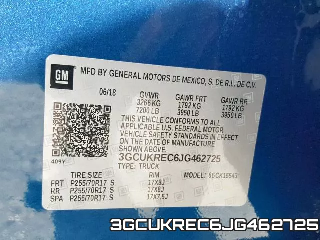 3GCUKREC6JG462725 фото 2