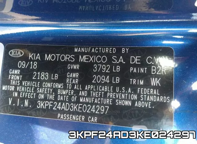 3KPF24AD3KE024297 фото 10