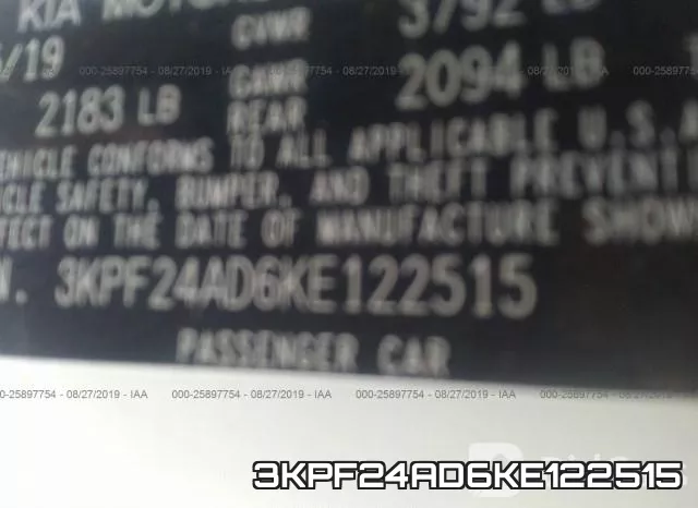 3KPF24AD6KE122515 фото 10