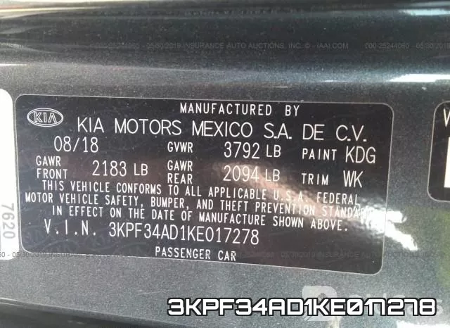 3KPF34AD1KE017278 фото 10