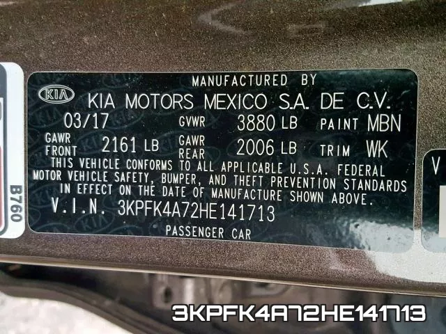 3KPFK4A72HE141713 фото 2
