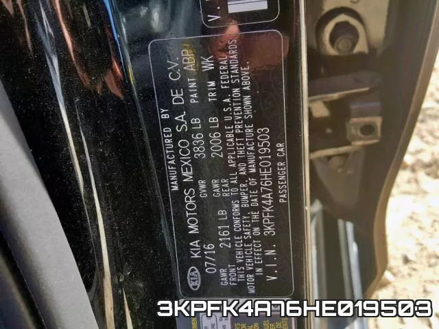 3KPFK4A76HE019503 фото 2