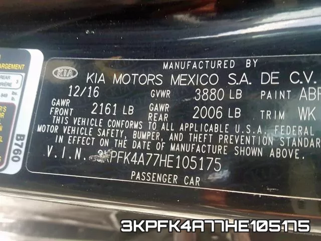 3KPFK4A77HE105175 фото 2