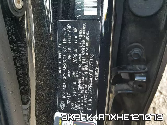 3KPFK4A7XHE127073 фото 2