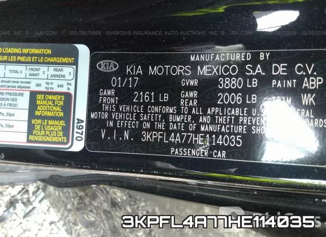 3KPFL4A77HE114035 фото 10