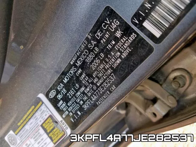 3KPFL4A77JE282537 фото 2