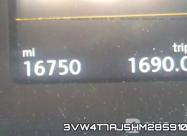 3VW4T7AJ5HM285910 фото 8