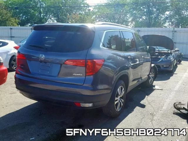 5FNYF6H58HB024774 фото 5