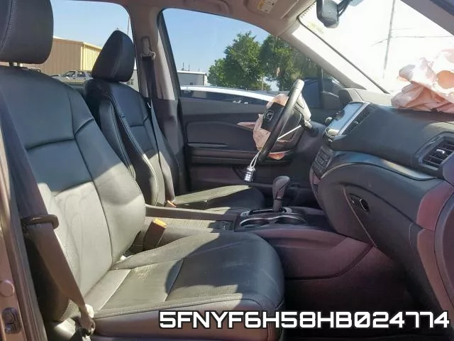 5FNYF6H58HB024774 фото 6