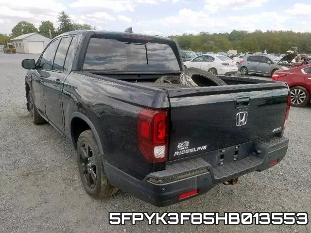5FPYK3F85HB013553 фото 4
